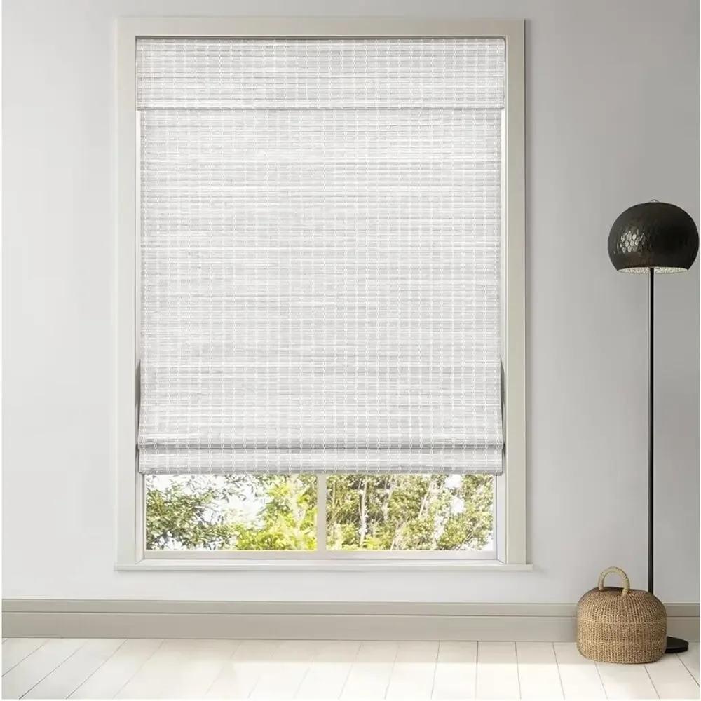 LazBlinds Cordless Bamboo Roman Shade 42.5